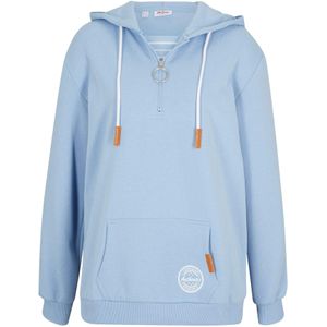 Hoodie in layerlook