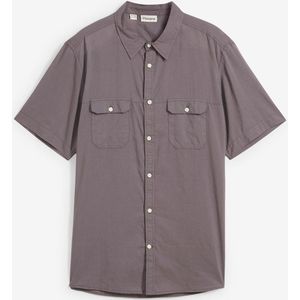 Licht overhemd met korte mouwen