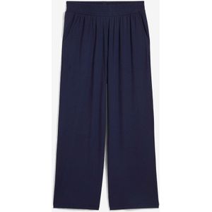 7/8 jersey broek van een soepele viscose-mix