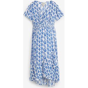 2-in-1 zwangerschaps- en borstvoedingsjurk van vloeiende viscose