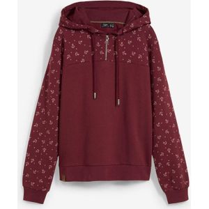 Hoodie met ritssluiting van biologisch katoen