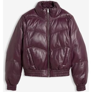 Leren jas van lamsnappa