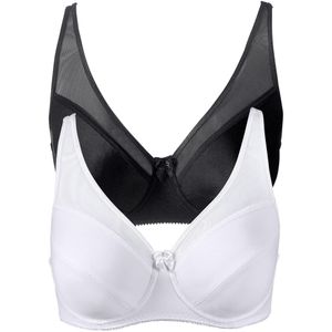Beugel bh met mesh (set van 2)