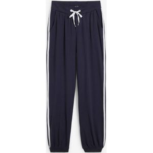 Joggingbroek van katoen, cropped