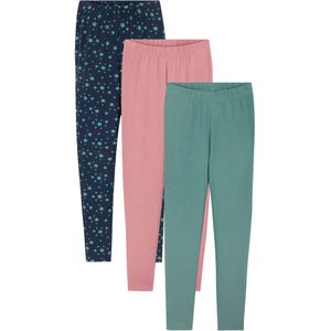 Meisjes legging (set van 3) met biologisch katoen