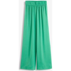 Lichte soepelvallende palazzo broek met high waist comfortband