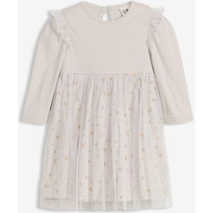 Baby jurkje met ruches en tule