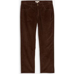 Relexed fit corduroy thermobroek, straight