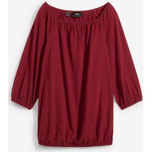 Shirtblouse van biologisch katoen