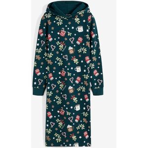 Sweatjurk met kerstmotieven
