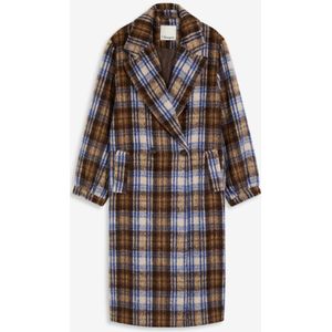 Lange jas met ballonmouwen