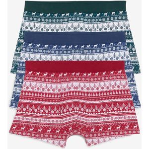 Strakke boxershorts van katoen (set van 3)