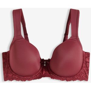 Voorgevormde bh met gewatteerde schouderbandjes