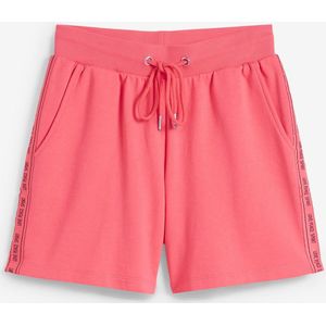 Sportbroeken - Sweat Short - Stretchy Materiaalmix - Met Tekstprint