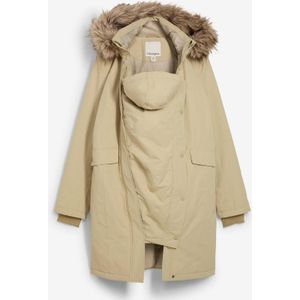 3-in-1 - Wind- en Waterdichte Zwangerschapsjas - Warm Gewatteerd - Lange Outdoor Thermojas