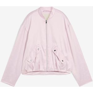 Bomber van glanzende viscosemix