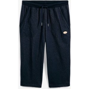 3/4 sweatpants in denim look met comfortband