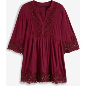 Shirt tuniek van viscose