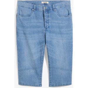 Lange stretch jeans bermuda, regular fit