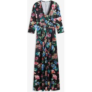 Maxi jurk met bloemenprint