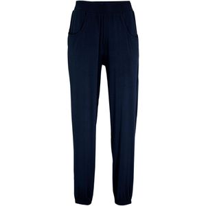 Lichte jersey broek met comfortband en elastische boordjes