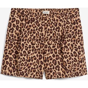 Short van zachte viscose