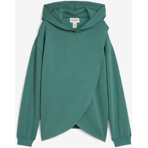 Sweater van een zachte viscosemix