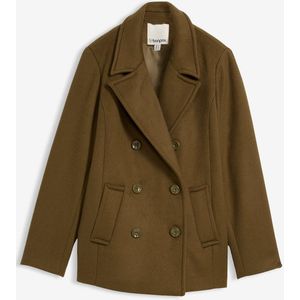 Peacoat in een wolmix