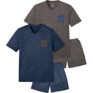 Shortama met katoen (4-dlg. set)