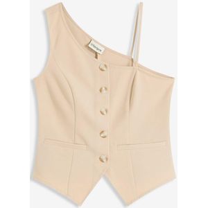 Bodywarmer met knopen