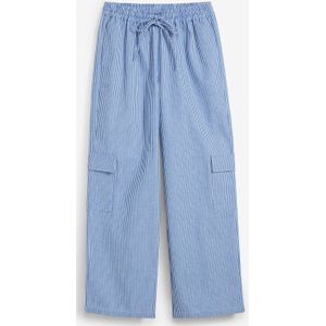 Cargo broek met bequé tailleband