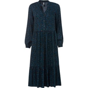 Midi jurk van viscose