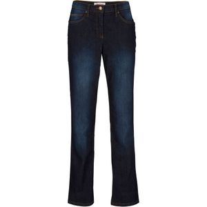 High waist stretch jeans, straight