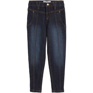 Meisjes stretch jeans met biologisch katoen, tapered