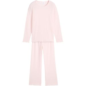 Meisjes geribde pyjama (2-dlg. set)