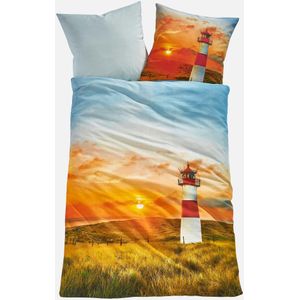 Dubbelzijdig dekbedovertrek met maritiem design