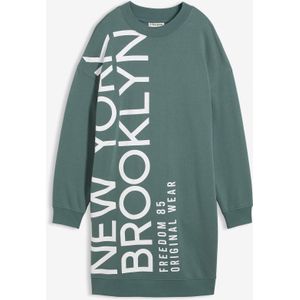 Oversized sweatjurk van een zachte katoenmix