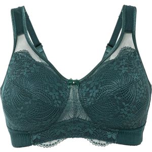 Steun bh zonder beugels met biologisch katoen en gewatteerde bandjes