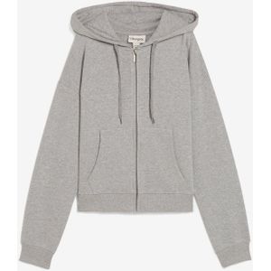 Sweatvest van zacht frotté