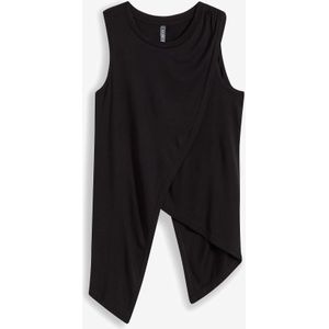 Asymmetrische longtop van jersey