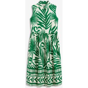 Jurk van soepele viscose