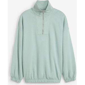 Oversized sweater van biologisch katoen