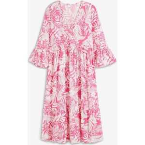 Tuniekjurk van soepele viscose