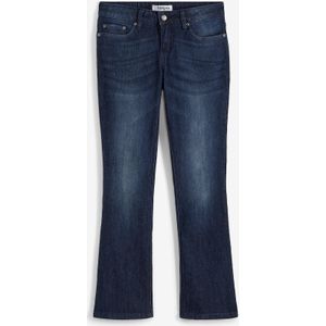 Bootcut stretch jeans, mid waist