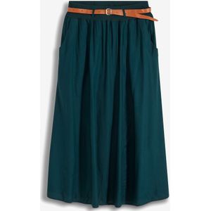 Maxi rok met riem (2-dlg. set)