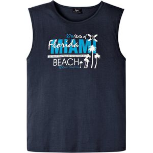 Muscle shirt met comfort fit