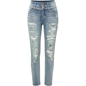 Skinny stretch jeans high waist