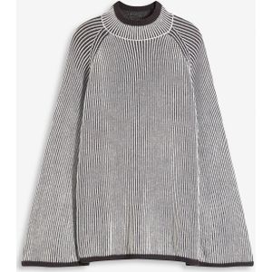 Oversized trui met opstaande kraag