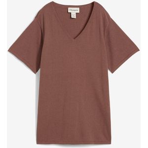 Gebreid shirt met linnen