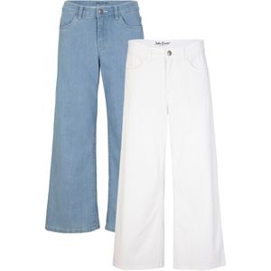 Capri comfort stretch jeans (set van 2)